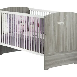 Lit bébé évolutif little big bed 70x140cm smile chêne silex