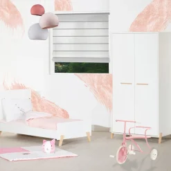 Lit bébé évolutif little big bed 70x140cm joy naturel