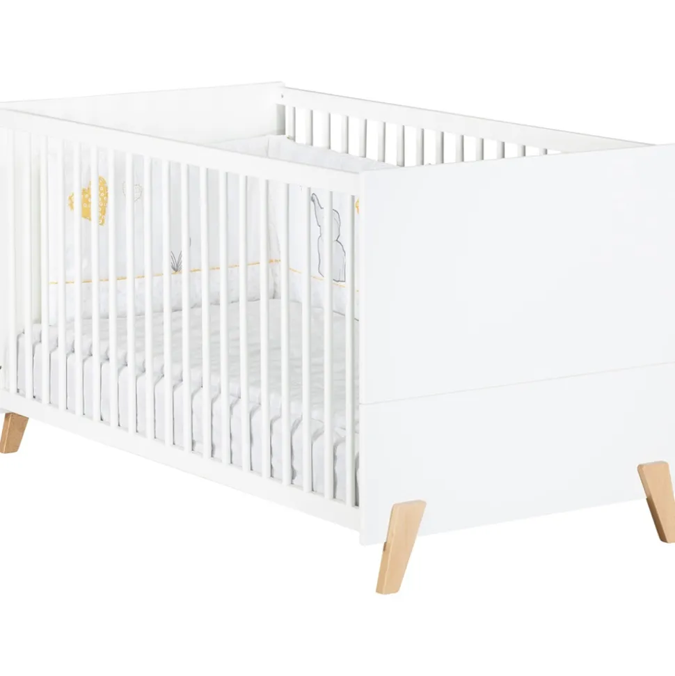Lit bébé évolutif little big bed 70x140cm joy naturel