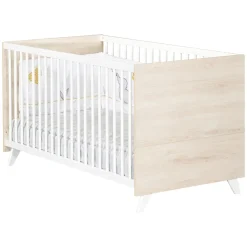 Lit bébé évolutif little big bed 70x140cm scandi naturel