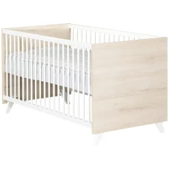 Lit bébé évolutif little big bed 70x140cm scandi naturel