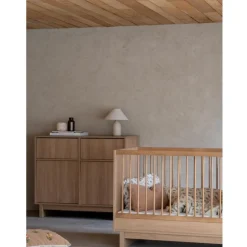 Lit bébé évolutif 70 x 120 cm kyo - honey ash