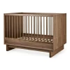 Lit bébé évolutif 70 x 120 cm kyo - walnut