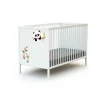 Lit bébé webaby à panneaux panda 60x120 cm