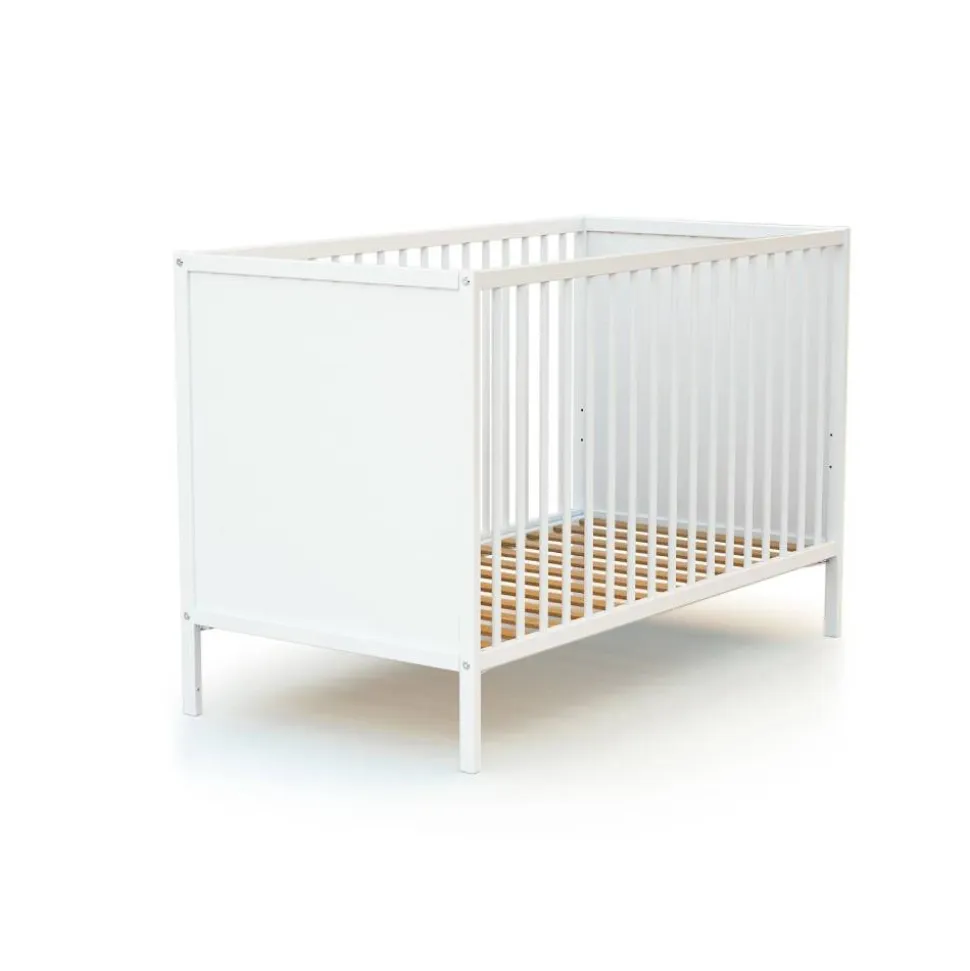 Lit bébé webaby à panneaux 60x120cm blanc