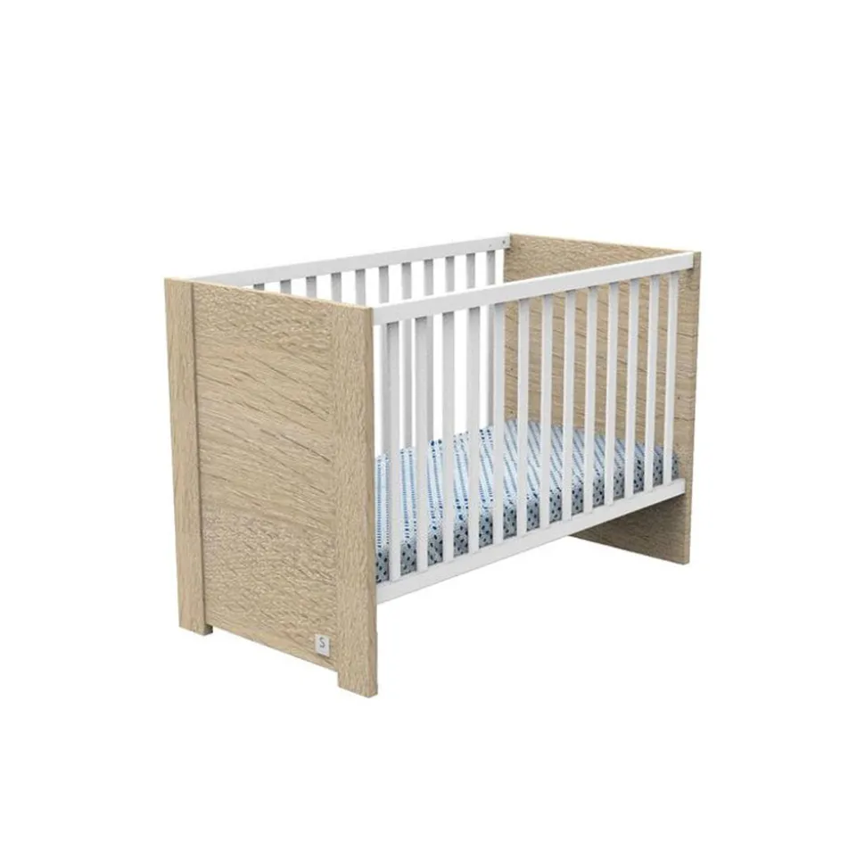 Lit bébé 60x120cm antonin version bois