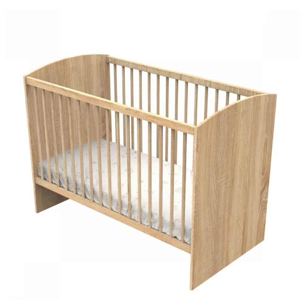 Lit bébé 60x120cm azur