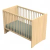 Lit bébé 60x120cm cannelle (non transformable)