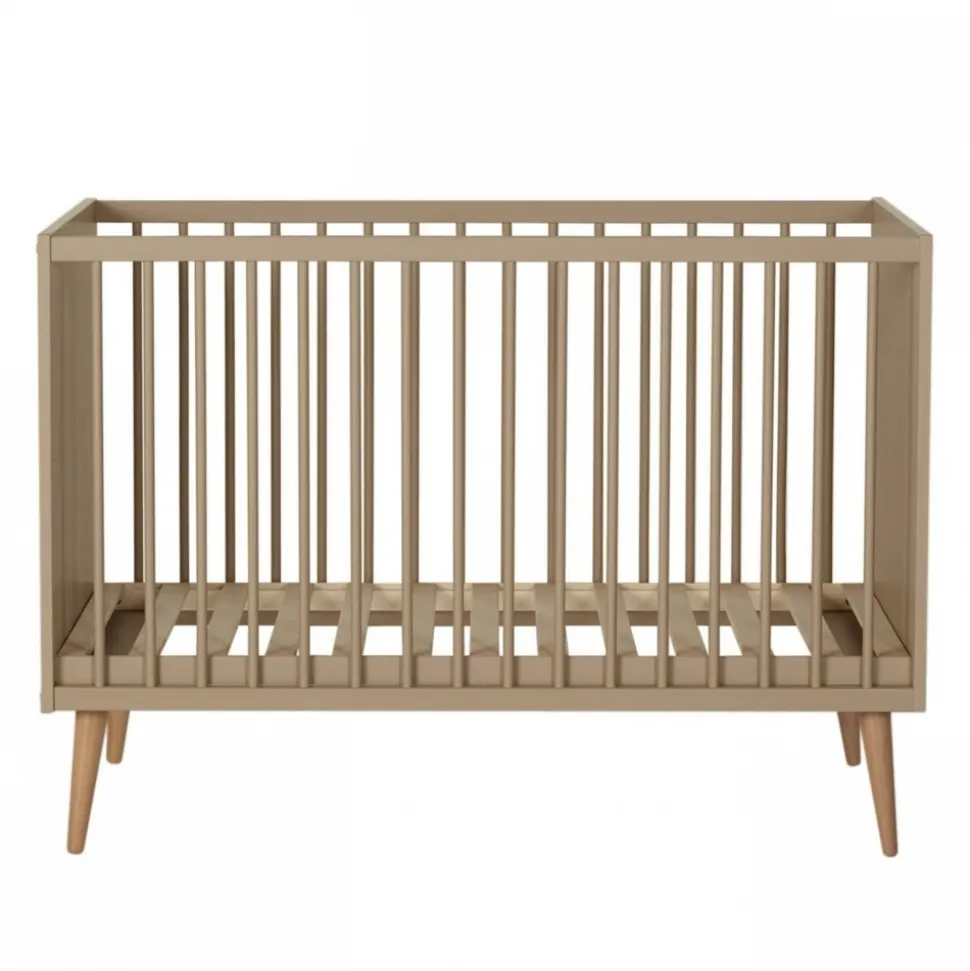 Lit bébé 60x120 cm cocoon latte