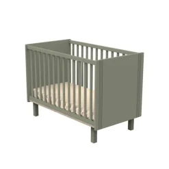 Lit bébé 60x120 cm eleonore kaki