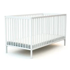 Lit bébé 70x140 cm essentiel blanc