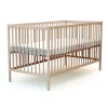 Lit bébé 70x140 cm essentiel hêtre brut
