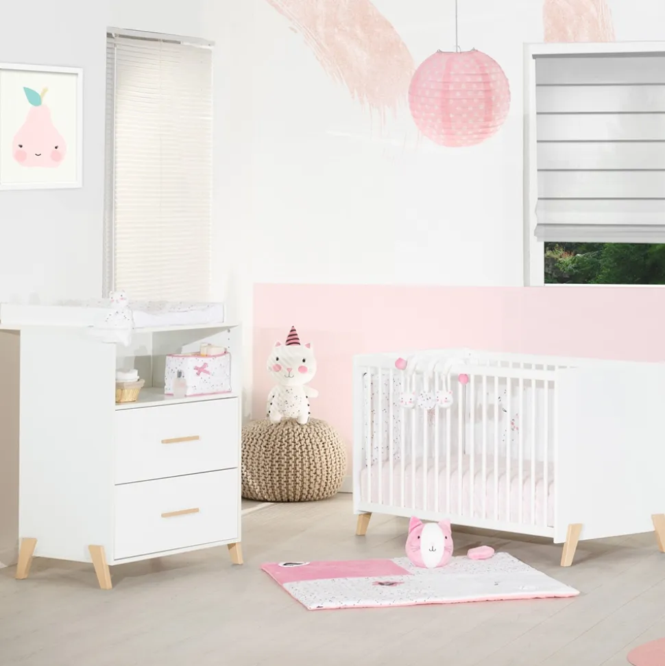 Lit bébé 60x120cm joy naturel