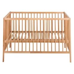 Lit bébé 60x120 cm lina - naturel