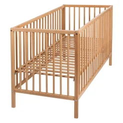 Lit bébé 60x120 cm lina - naturel