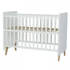 Lit bébé 60x120 cm loft white
