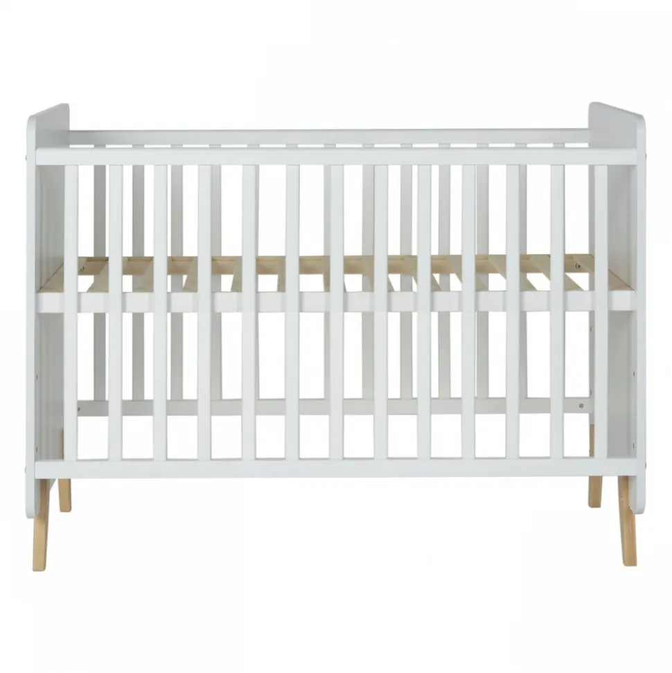 Lit bébé 60x120 cm loft white