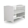 Lit bébé 60x120 cm marelle blanc