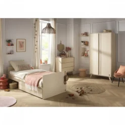 Lit bébé 60x120cm transformable melinee