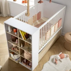 Lit bébé 60x120cm transformable paloma