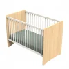 Lit bébé 60x120cm vanille (non transformable)
