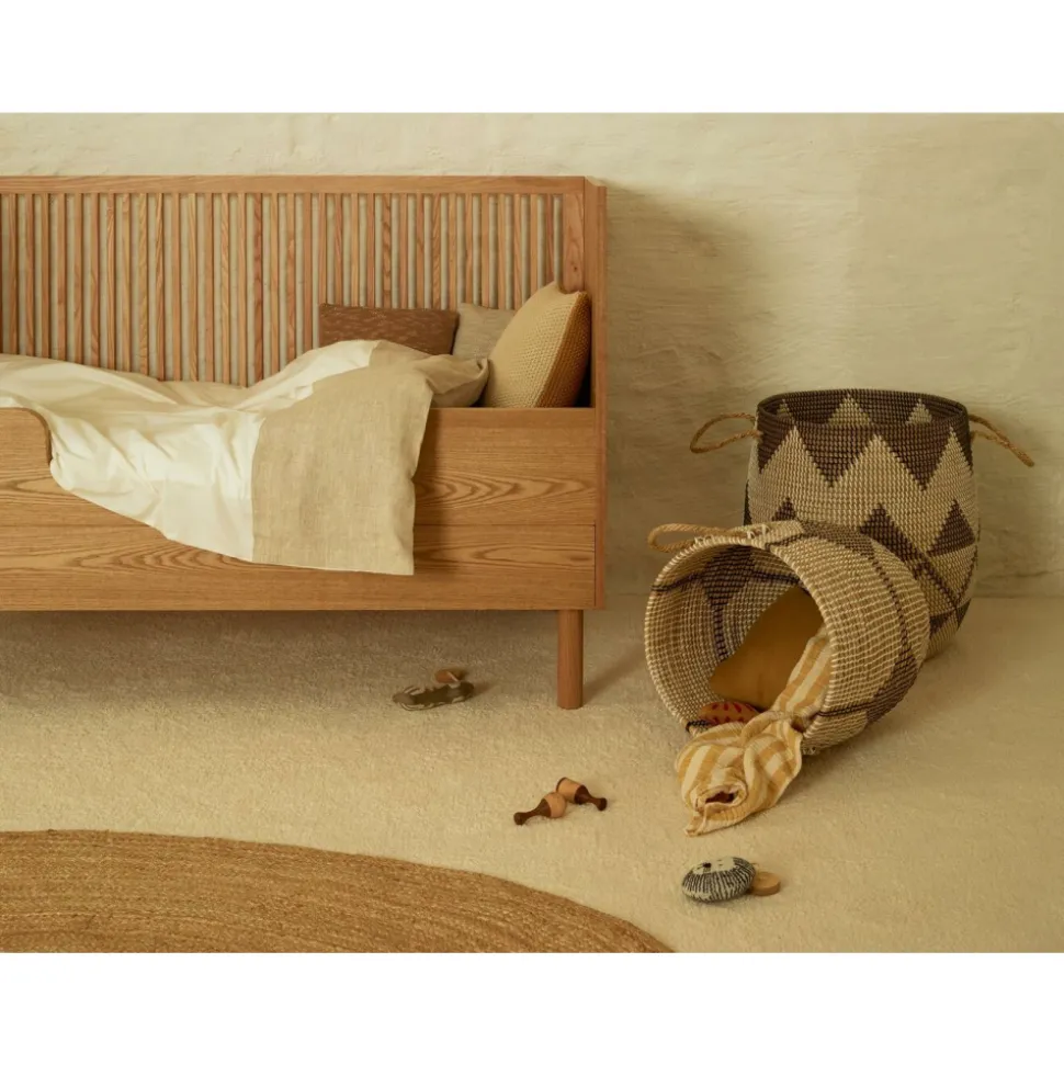 Lit bébé 70x140 cm évolutif en canapé hai no ki
