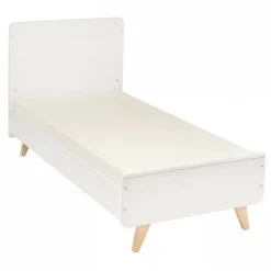 Lit bébé 70x140 cm évolutif en lit enfant loft white