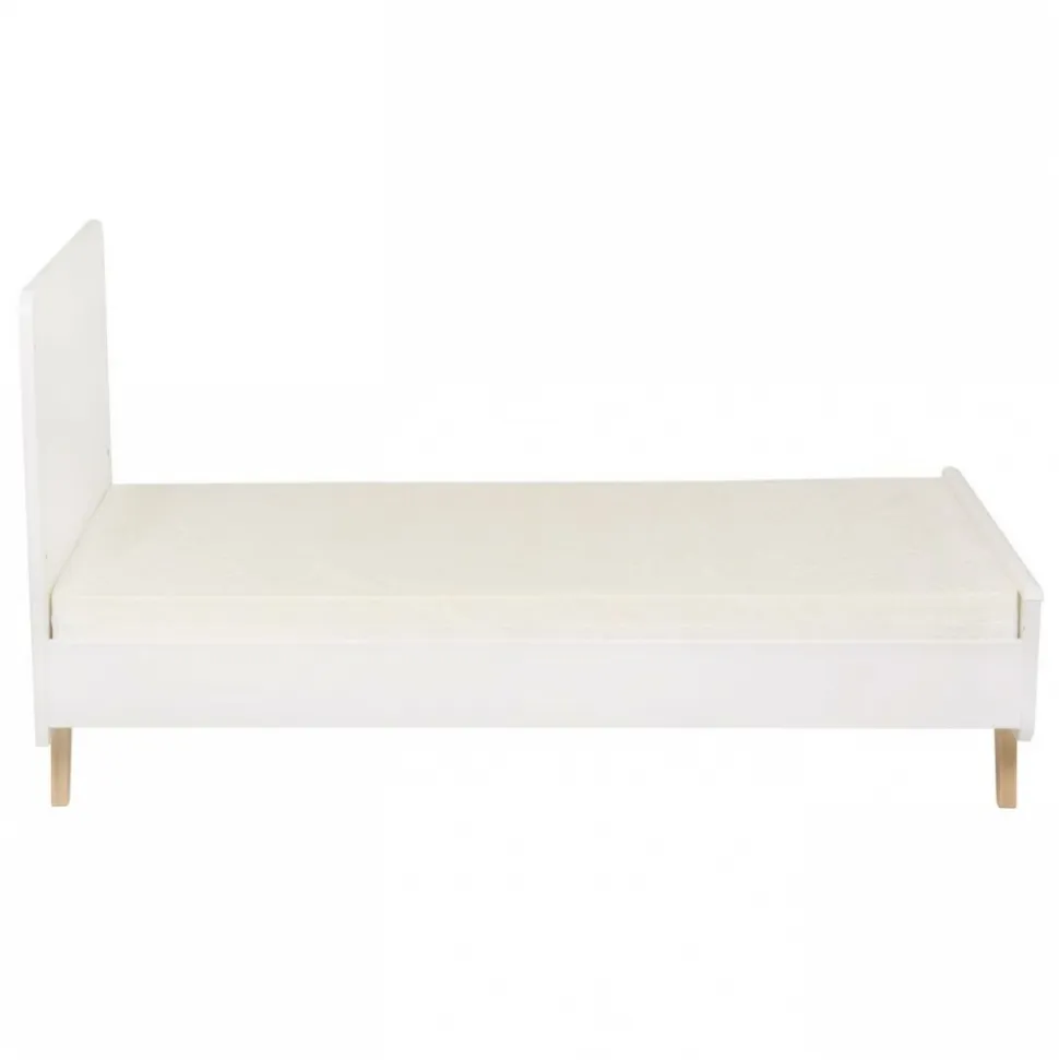 Lit bébé 70x140 cm évolutif en lit enfant loft white