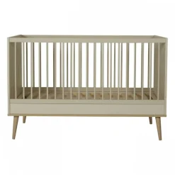 Lit bébé 70x140 cm évolutif en lit enfant flow argile et oak