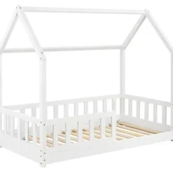 Lit cabane bosco 90 x 190 cm blanc