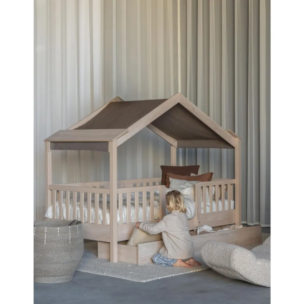 Lit cabane évolutif 90 x 200 cm - chalet