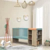 Lit chambre transformable 60x120cm en lit junior 90x190cm nova argile douce