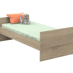 Lit chambre transformable 60x120cm en lit junior 90x190cm nova argile douce