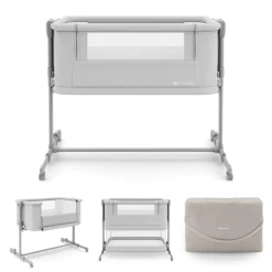 Lit cododo bébé nestee grow 2 light grey