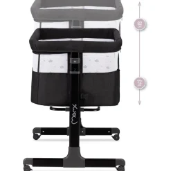 Lit cododo - crib dark gray