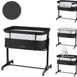 Lit cododo - crib dark gray