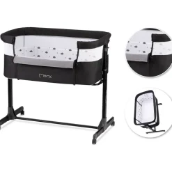 Lit cododo - crib dark gray