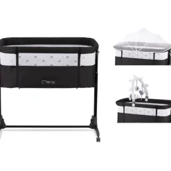 Lit cododo - crib dark gray