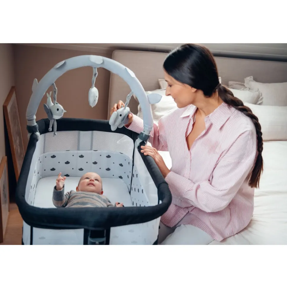 Lit cododo - crib dark gray