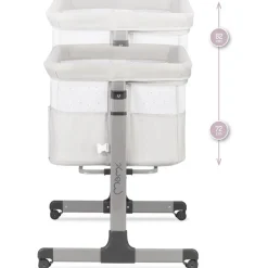 Lit cododo crib - light gray