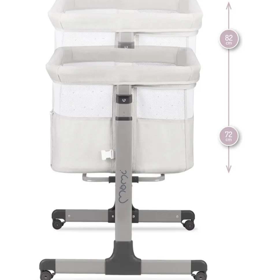 Lit cododo crib - light gray
