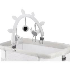 Lit cododo crib - light gray