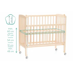 Lit cododo en bois nino beige