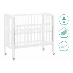 Lit cododo en bois nino blanc