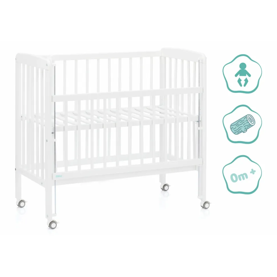 Lit cododo en bois nino blanc