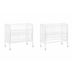 Lit cododo en bois nino blanc