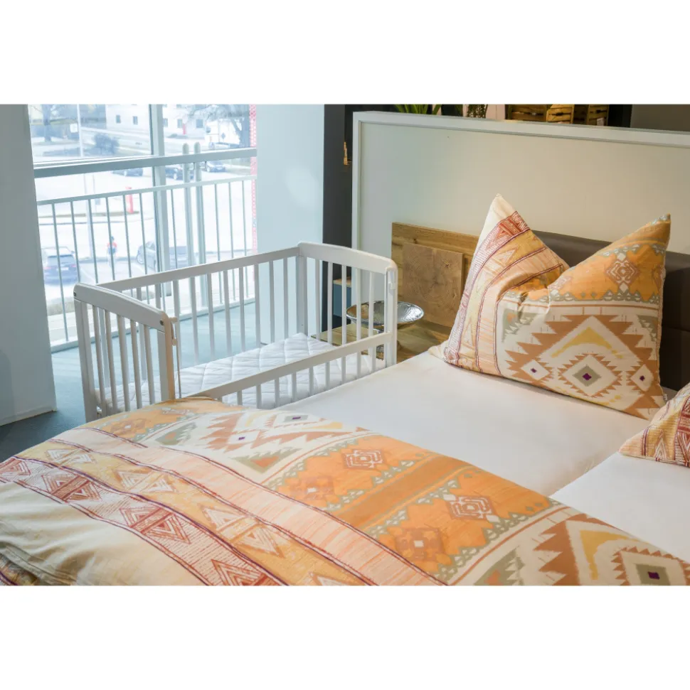 Lit cododo en bois nino blanc