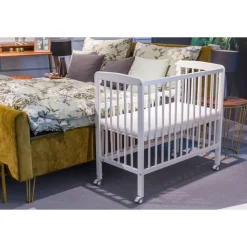 Lit cododo en bois nino blanc