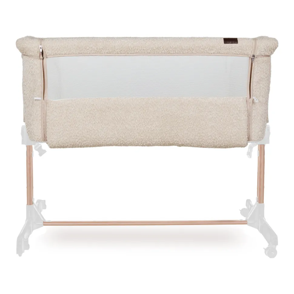 Lit cododo side-by-side bouclettes natural sheep