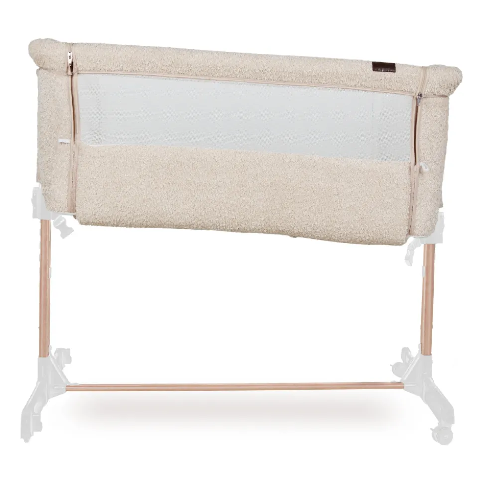Lit cododo side-by-side bouclettes natural sheep